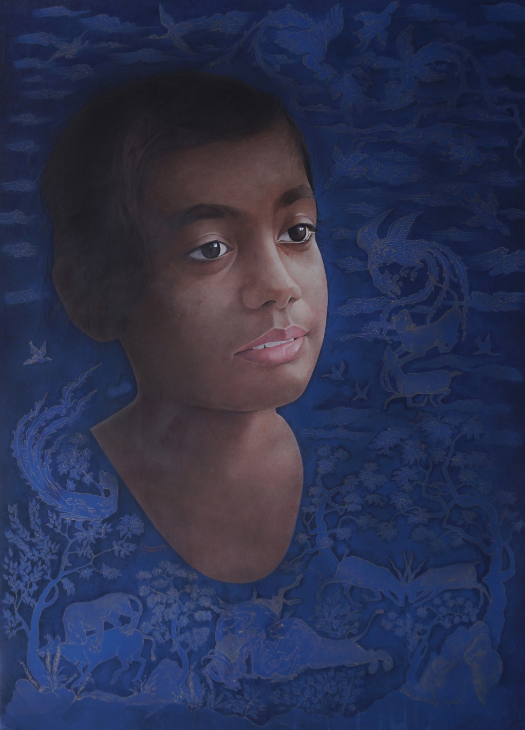 Ahsan Jamal | Pink and Blue – O Art Space